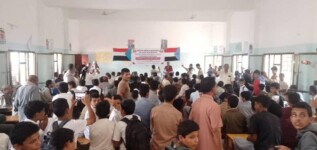 تنفيذية انتقالي حبيل جبر تشارك في تكريم أوائل الطلاب المتفوقين في المديرية