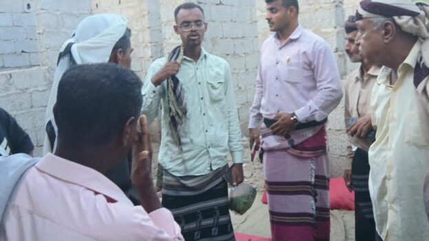تنفيذية انتقالي لحج تؤدي واجب العزاء في وفاة الأستاذ نجيب حمدون رئيس القسم السياسي لانتقالي تبن