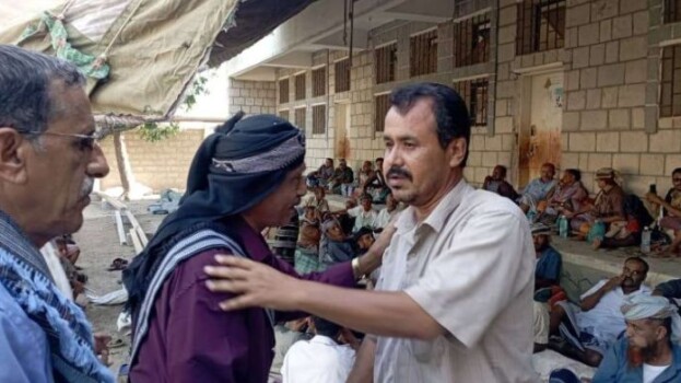 وفد من الجمعية الوطنية يؤدي واجب العزاء لرئيس تنفيذية انتقالي طور الباحة باستشهاد نجله البطل أصيل الصماتي بجبهة كهبوب