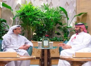 محمد بن سلمان ومنصور بن زايد يبحثان العلاقات الثنائية وتطورات المنطقة