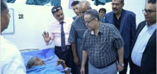 الحالمي يتفقد جرحى القوات المسلحة الجنوبية والمقاومة بمستشفى عبود العسكري ويفتتح أقسام رقود جديدة بسعة 60 سريرًا